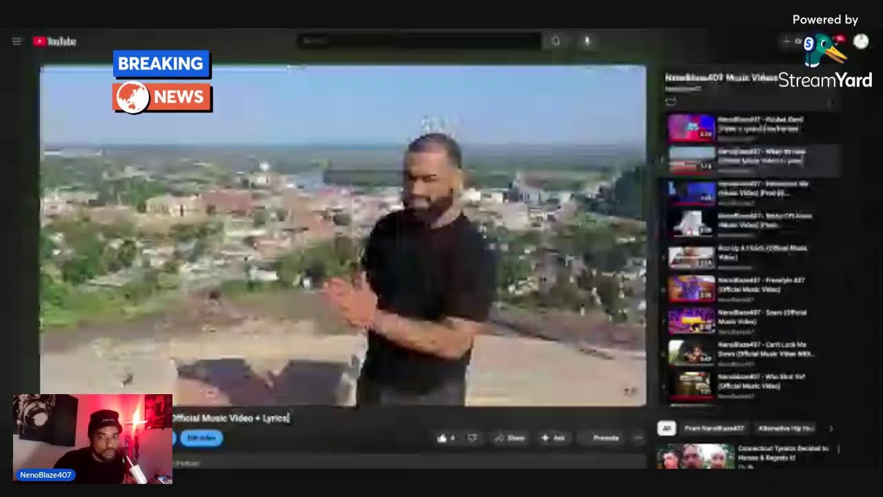 LIVE: NenoBlaze407 Freestyle 🔥 Breaking News x Politics x Raw Hip-Hop Flow (Uncensored)