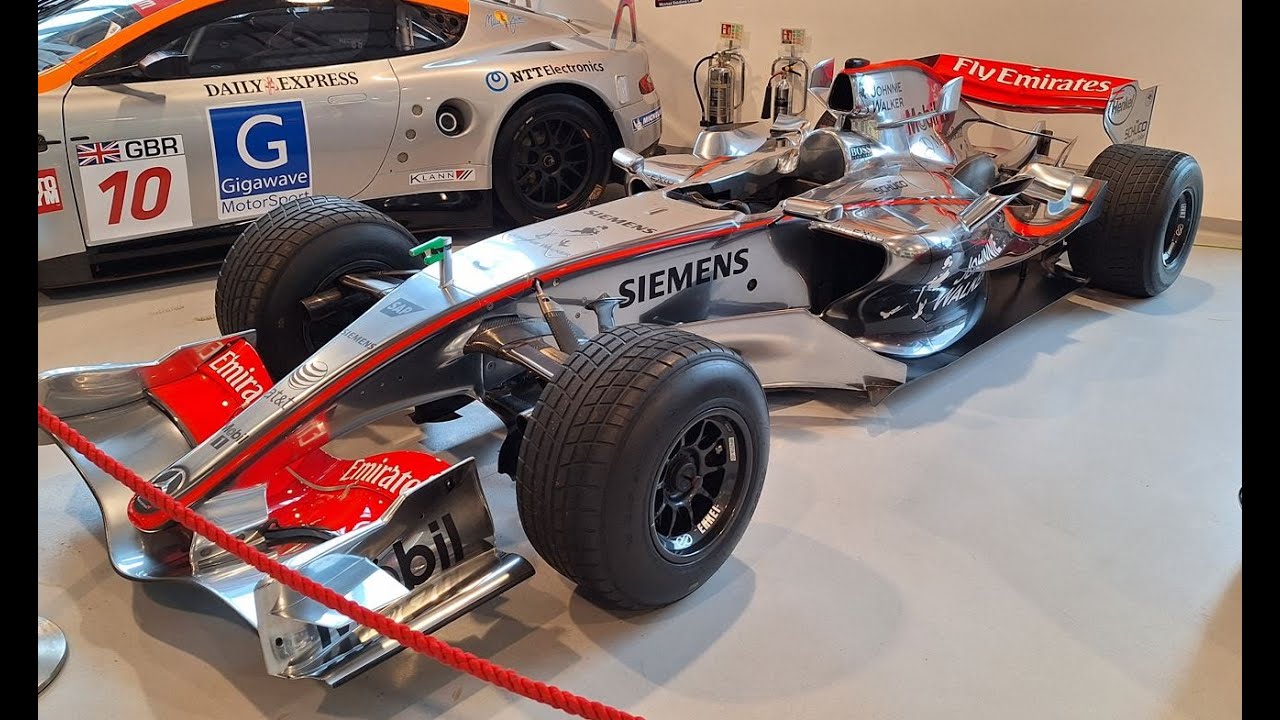 Kimi Raikkonen's McLaren MP4/21 F1 car