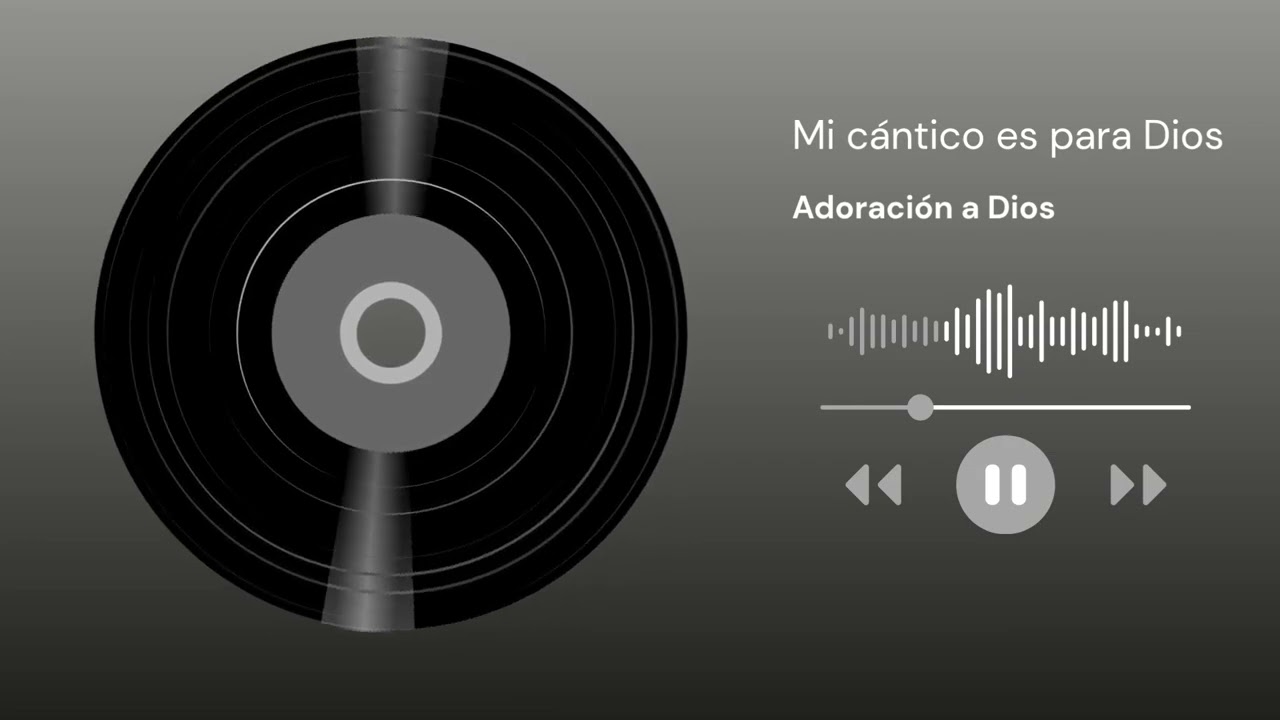Mi cántico es para Dios