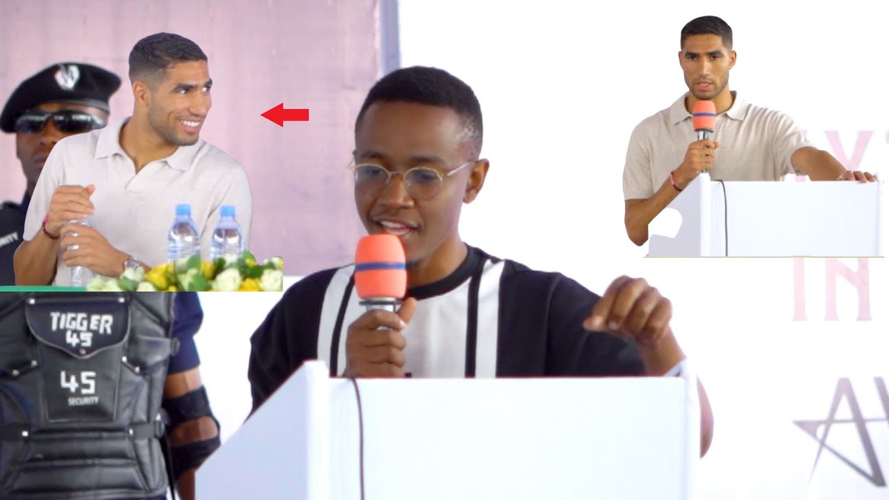 UTACHEKA UFE ALLY KAMWE ALIVYO MVUNJA MBAVU ACHRAF HAKIMI MCHEZAJI WA PSG AKIWA ARUSHA