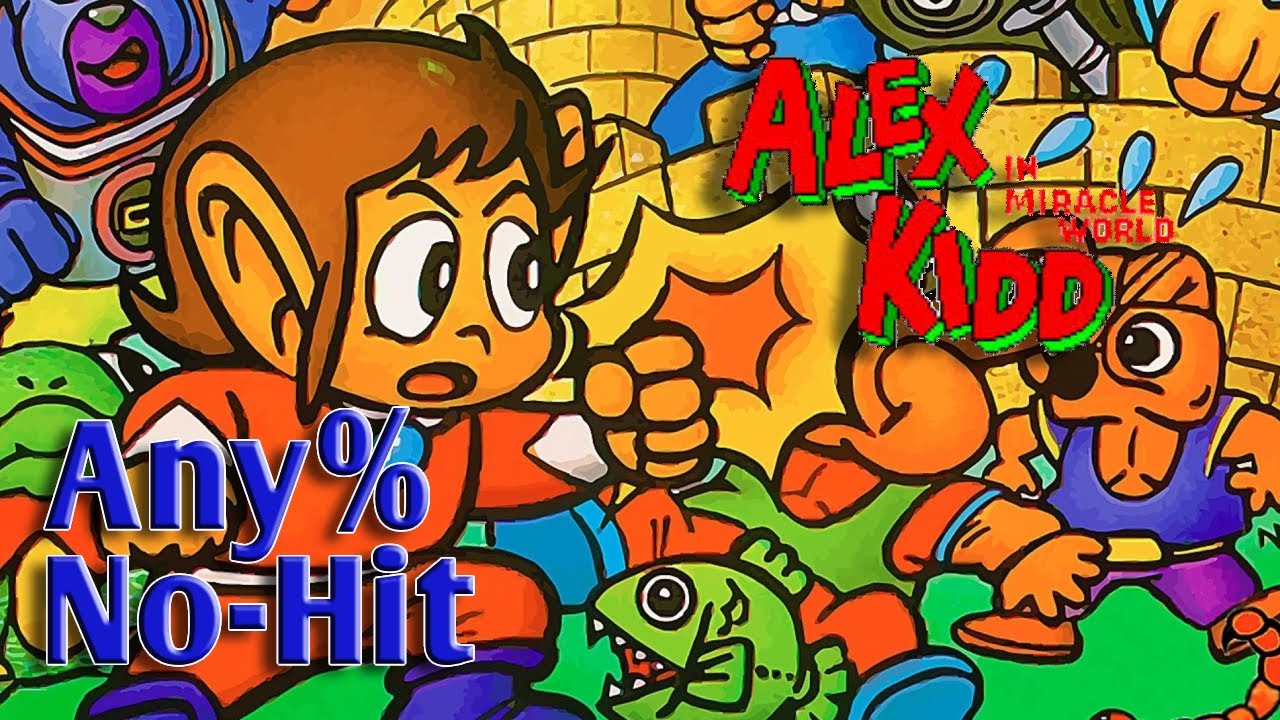 Alex Kidd in Miracle World Any% No Hit