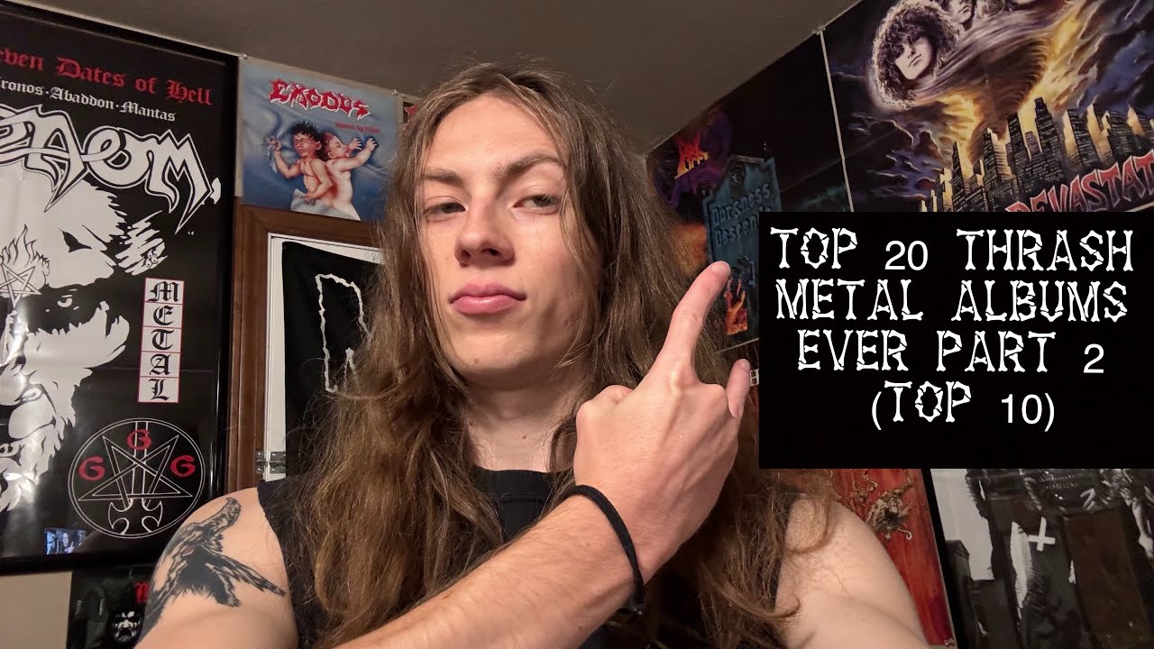 Part 2 My TOP 10 (Of 20) Thrash Metal Albums Of ALL TIME (Metallica, Slayer)