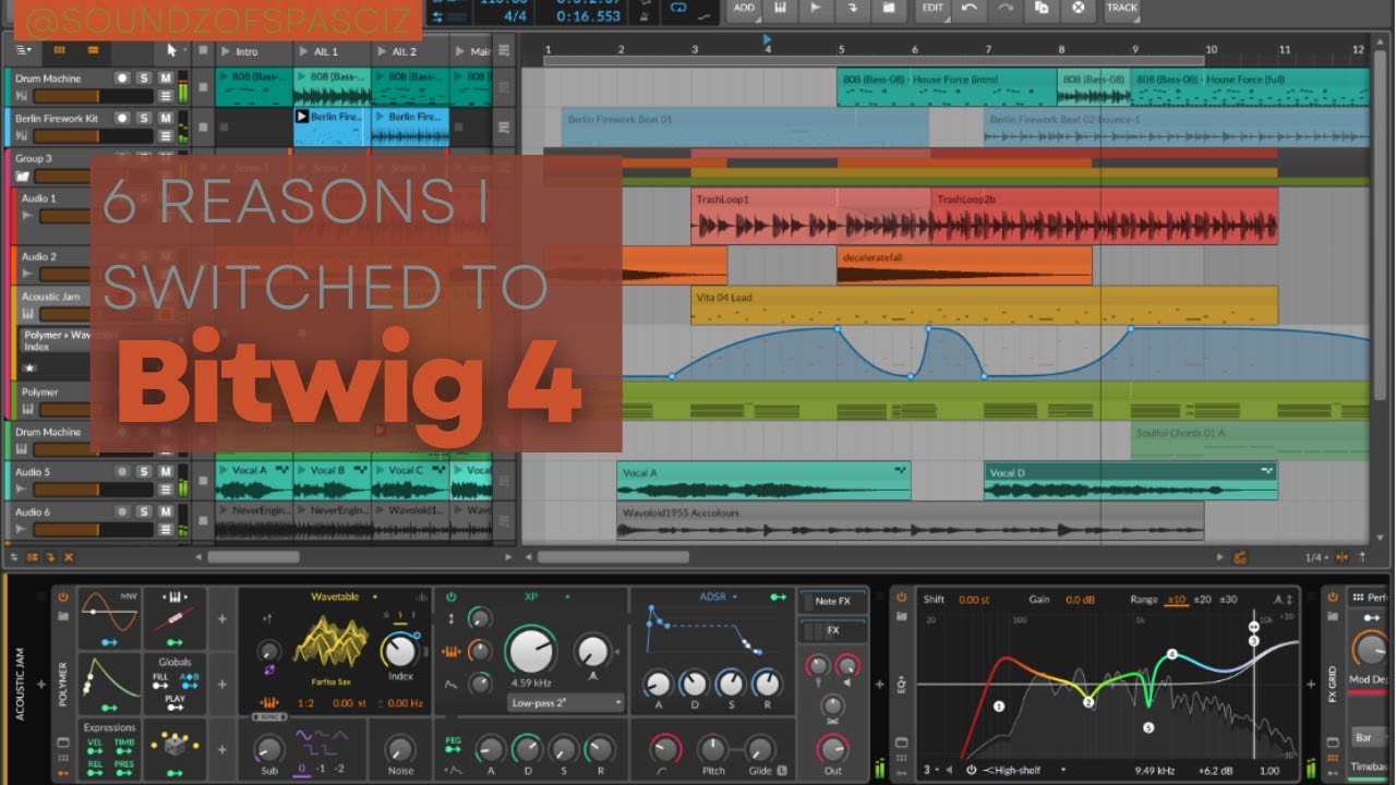 6 Reasons I switched to Bitwig 4 #bitwig #daw
