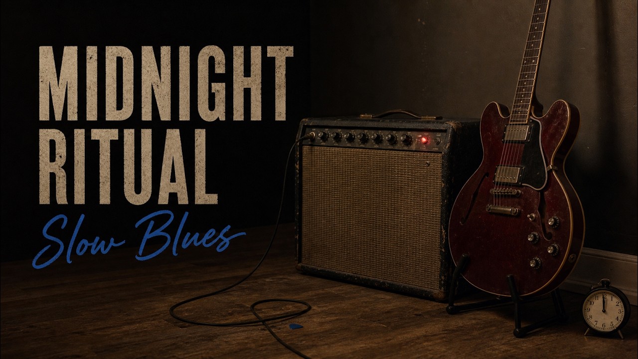 Midnight Ritual  – Slow Vintage Blues (90 Min)