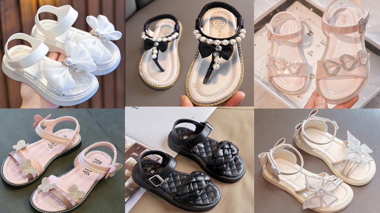 Beautiful sandal Designs Ideas for Kids Baby Girls | Eid Special 2023 | THE FASHION WORLD