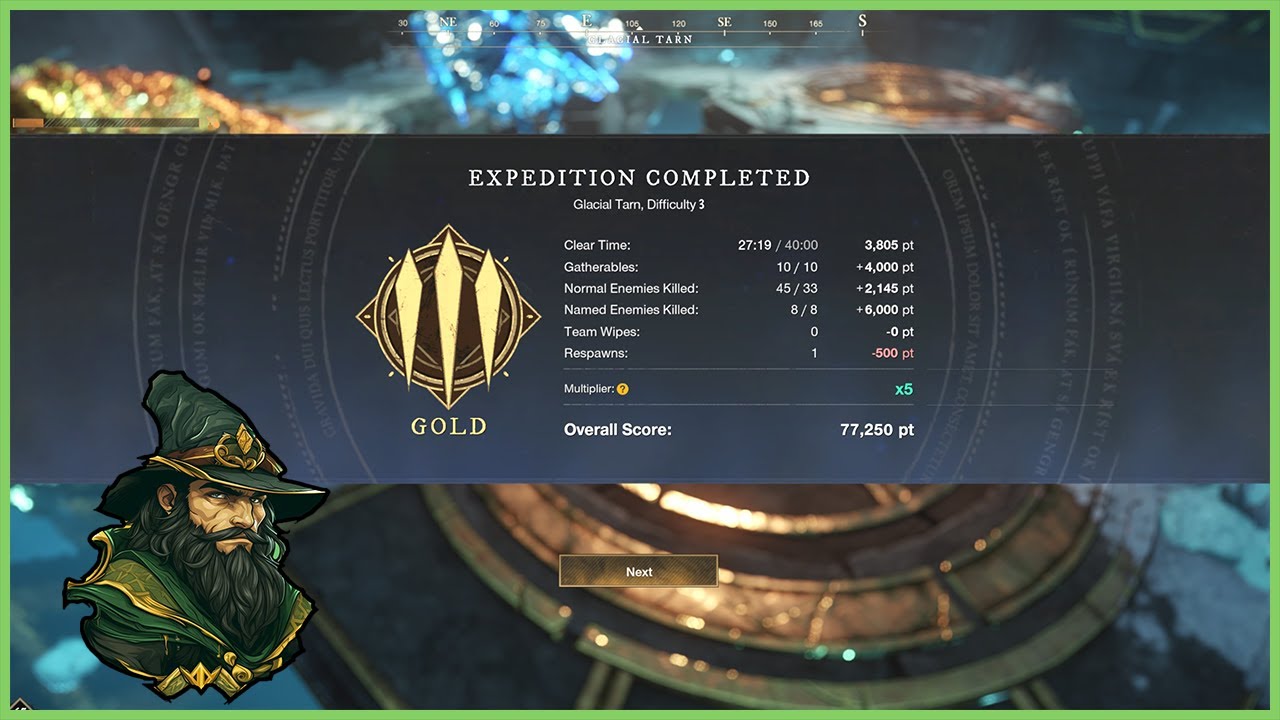 ⚔️New World Glacial Tarn M3 GOLD | Tank POV [NATURE]⚔️ WEEK:46