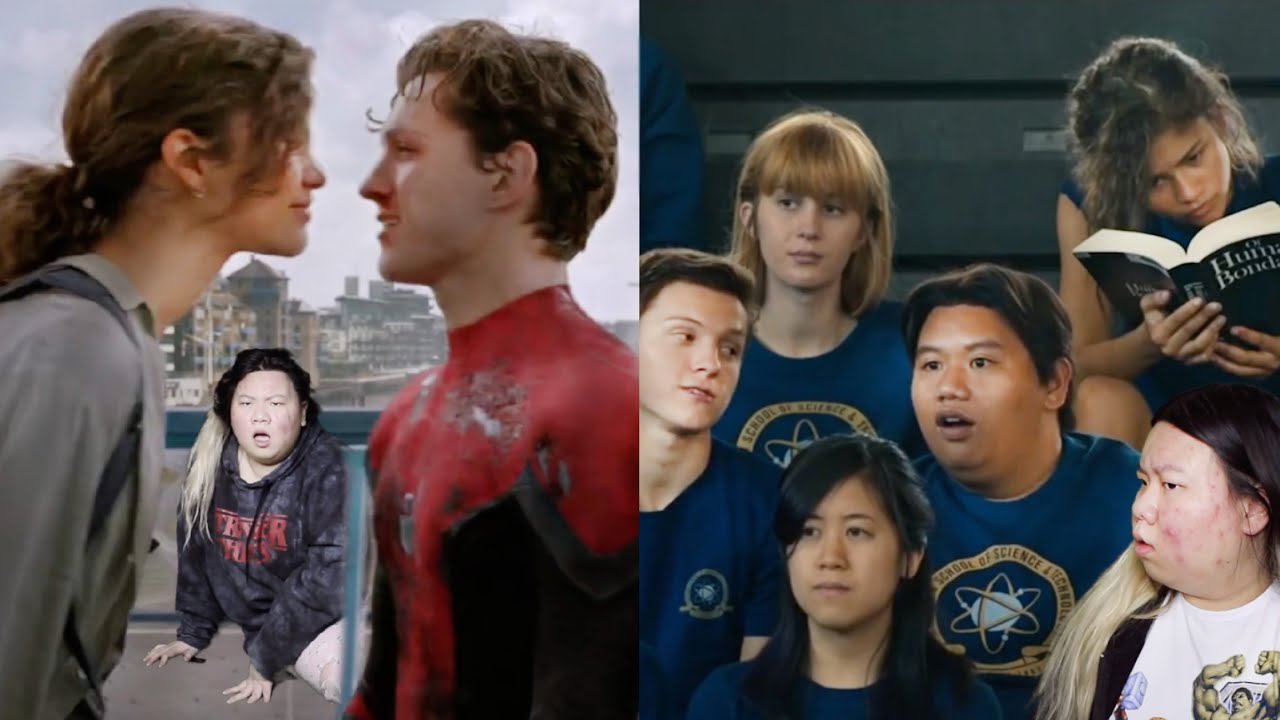 my experience in the mcu spider-man movies as one of the highschool students