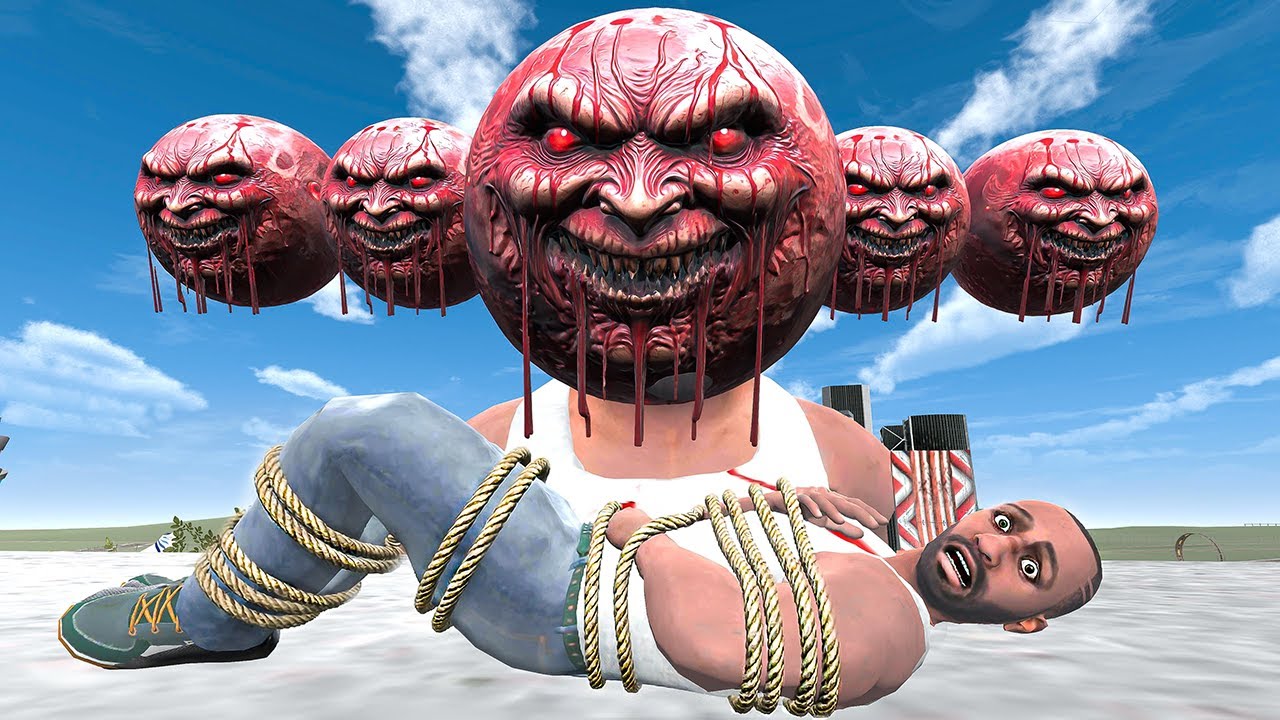 Franklin vs Blood Moon Monster - INDIAN BIKE DRIVING 3D