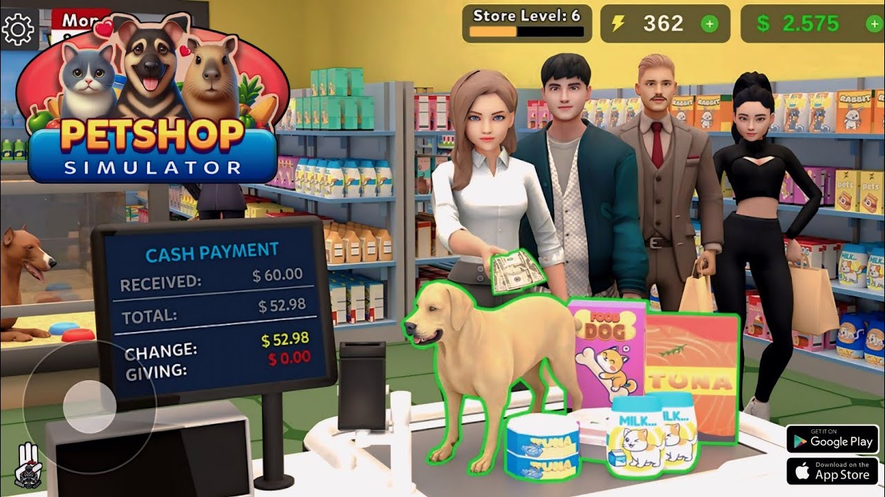 Pet Shop Manager Simulation Android Gameplay