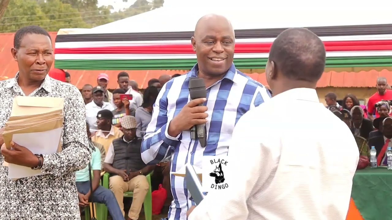 MP JOASH NYAMOKO CALLS OUT PRINCIPALS SCHOOL PER SCHOOL IN N.MOGIRANGO WHEN ISSUING A KSH63M CHEQUE