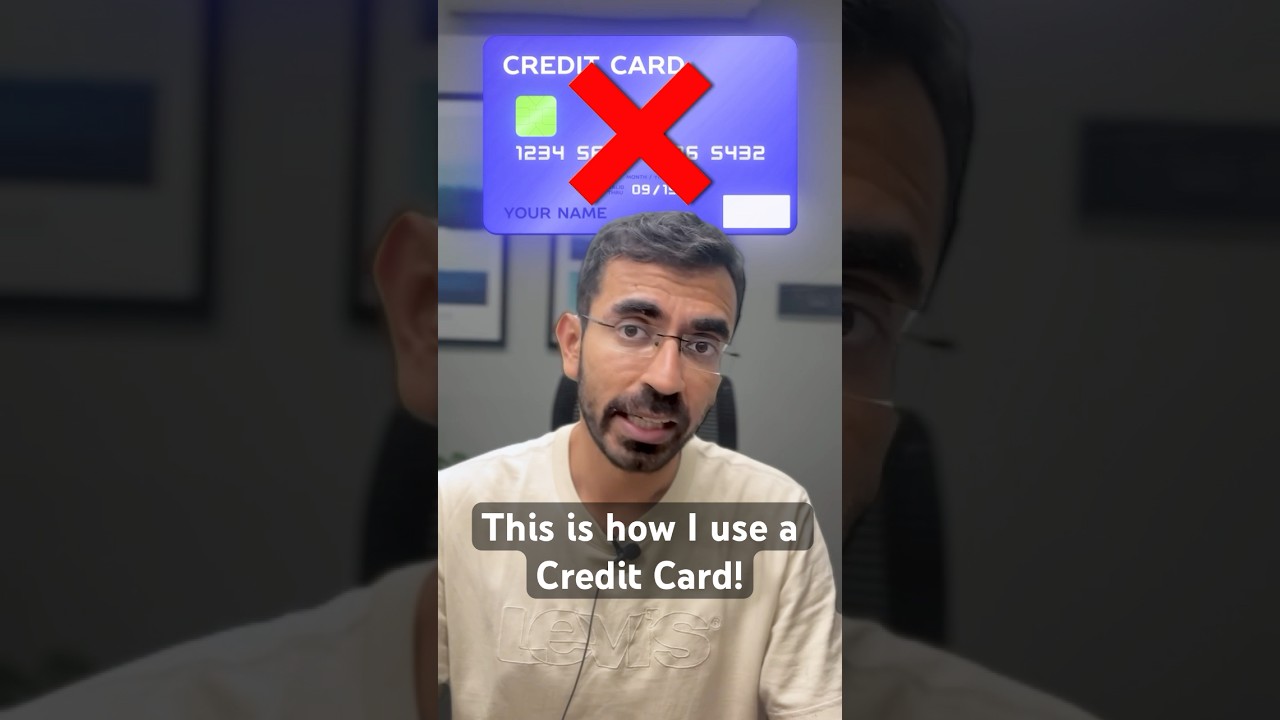 Credit Card: This is how I use it.