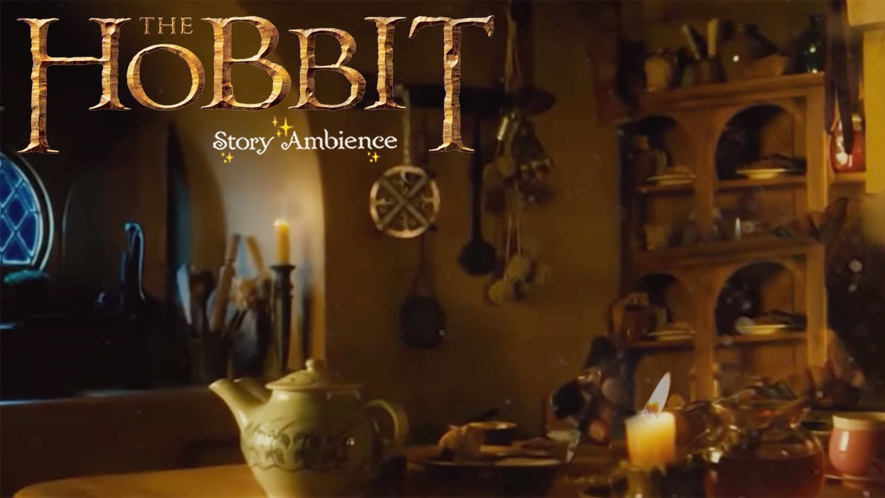 Bilbo's Kitchen☕🍞The Hobbit Ambience ASMR