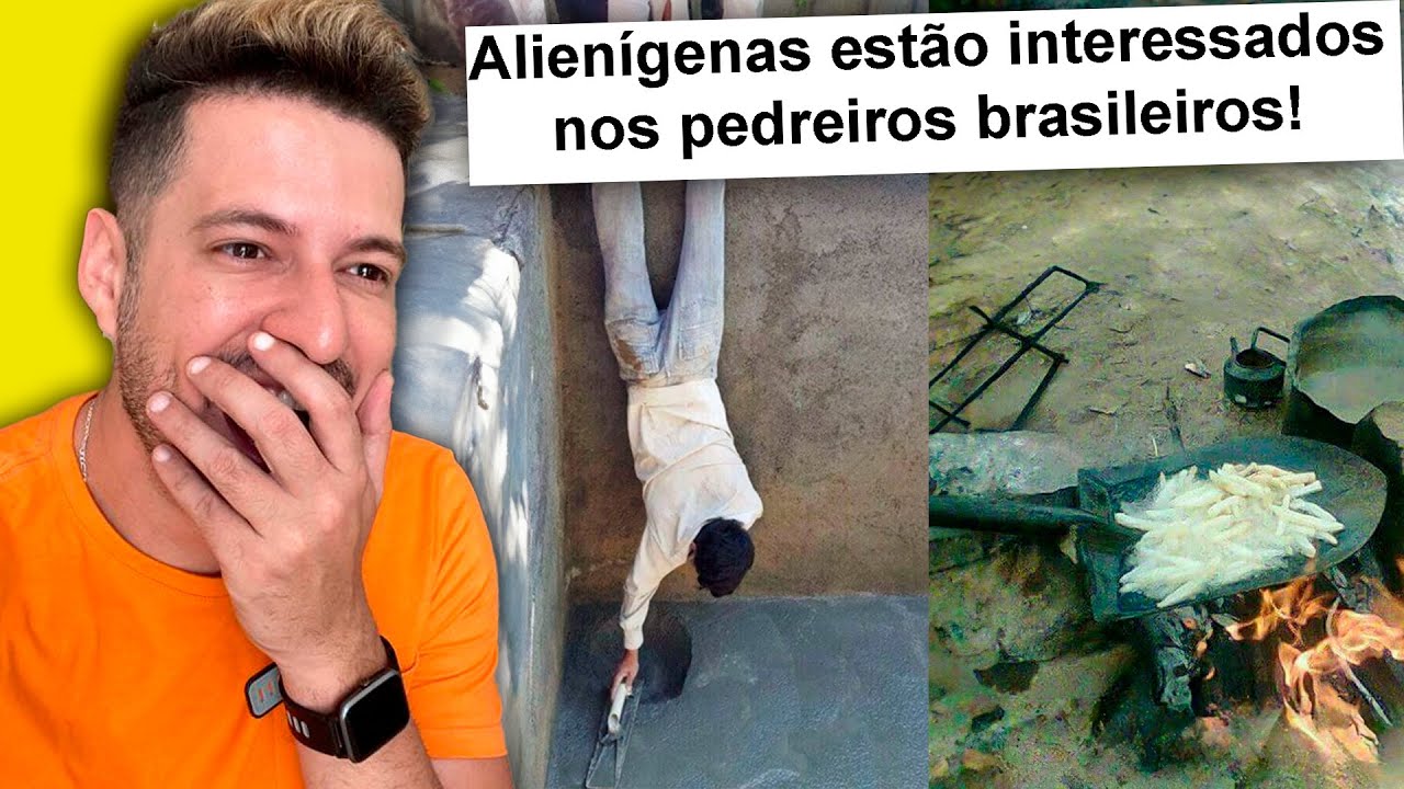 Os pedreiros brasileiros precisam ser estudados por alienígenas!