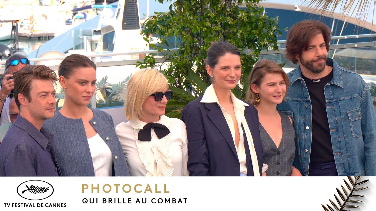 QUI BRILLE AU COMBAT - Photocall - Version Originale - Cannes 2025