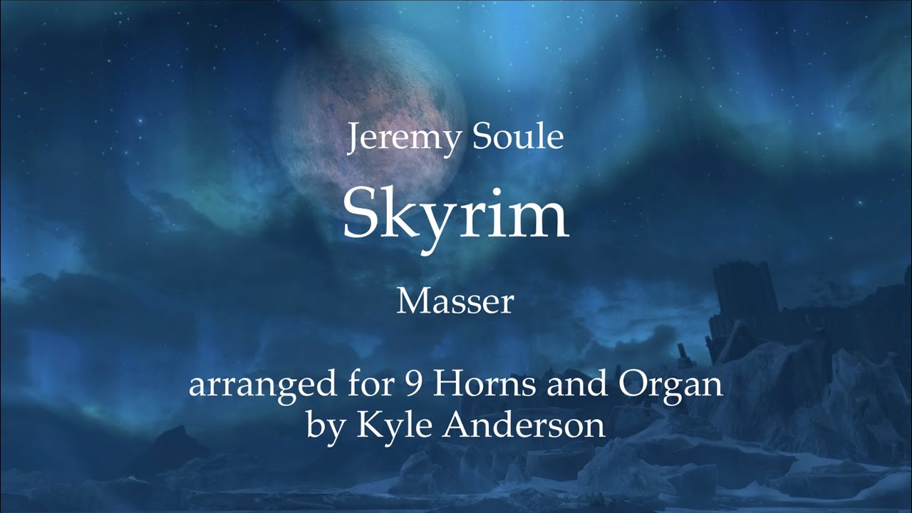 Skyrim: Masser - French Horn and Organ Cover