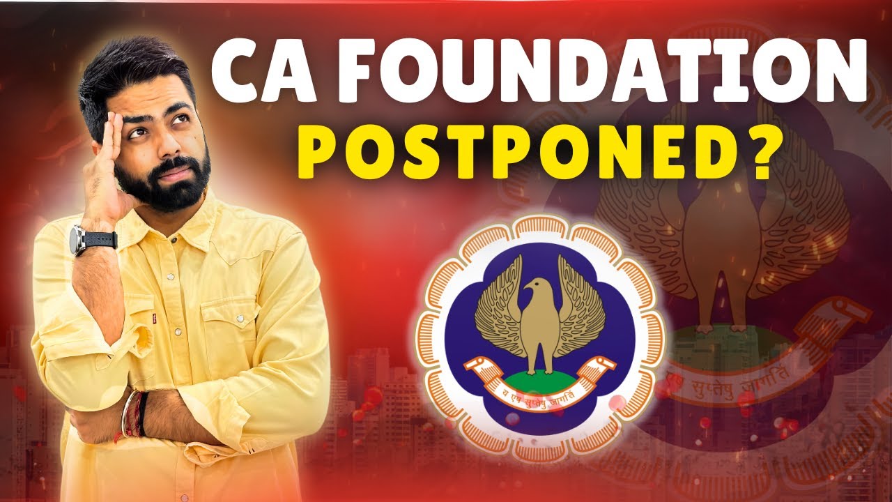 CA Foundation Postponed ? FAQ by CA Students answered | CA Vipul Dhall