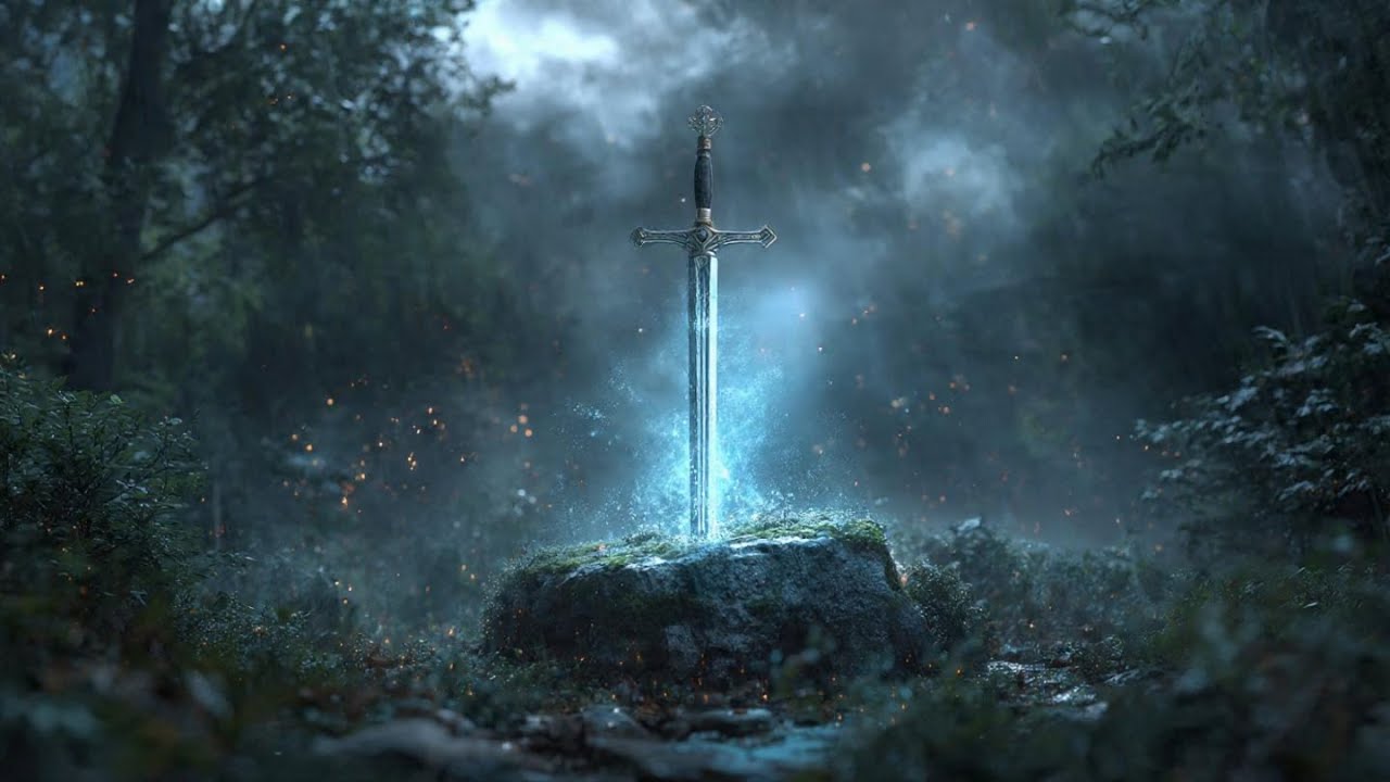 Eternal Blade in Rainy Hollow | Dark Fantasy Forest Ambience