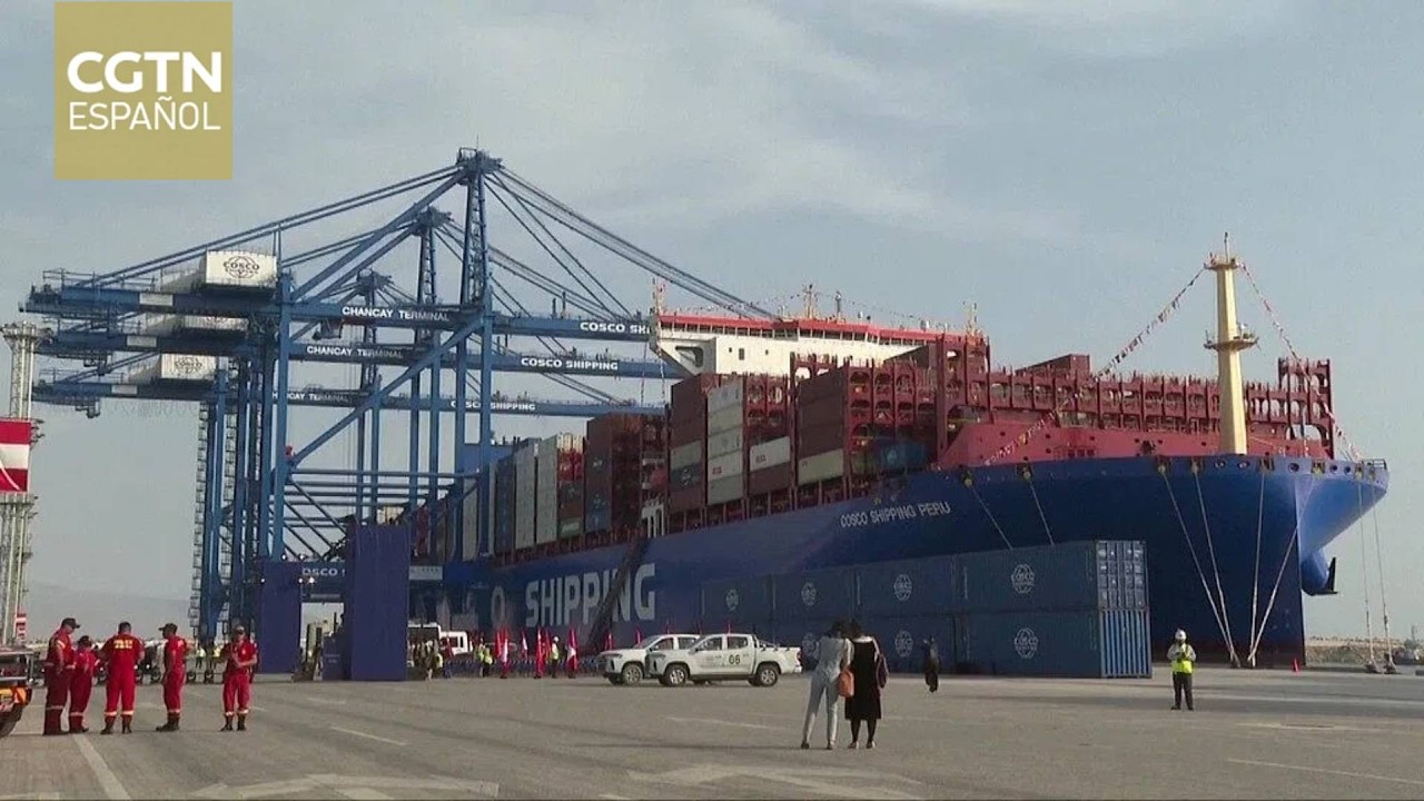 El megapuerto Chancay se consolida como un importante motor económico de Perú