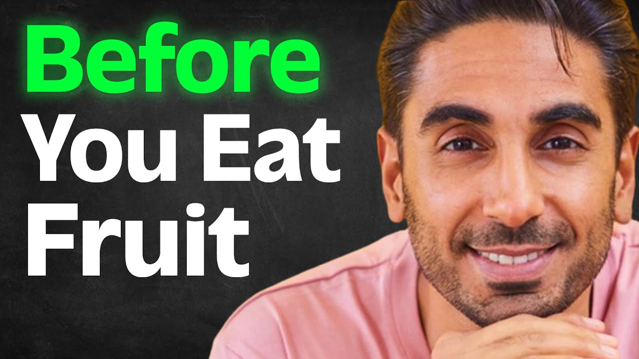 Fruit Just As Bad As Processed Sugar? - Best & Worst Fruits For Longevity | Dr. Rupy Aujla