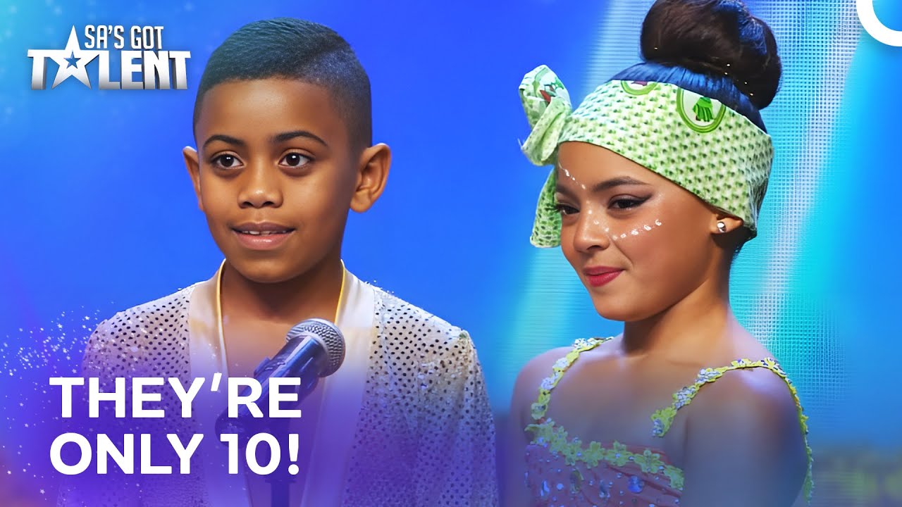 10 Years Old Ethan and Ciara's Unforgettable Dance! | South Africa's Got Talent