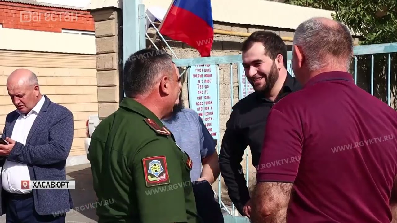 В Хасавюрте продолжается частичная мобилизация