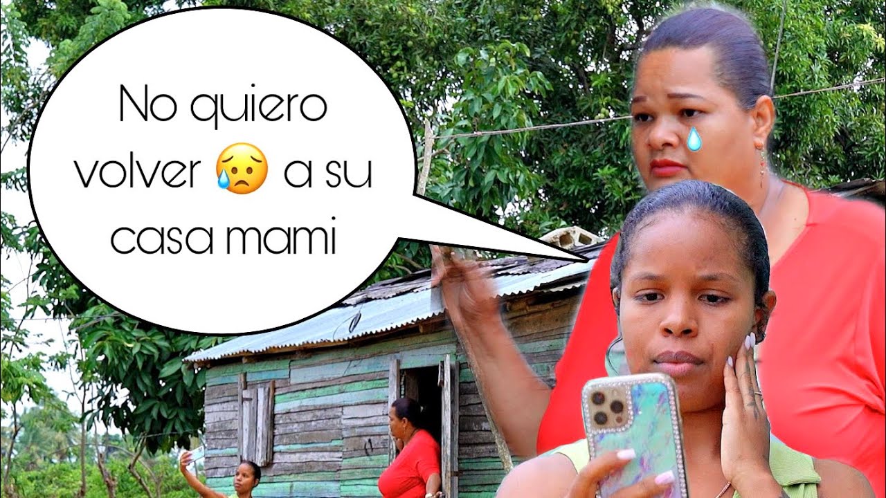 DEJO DE VISITAR A SU MADRE POR QUE SU CASA SE ESTABA CALLENDO 🥵