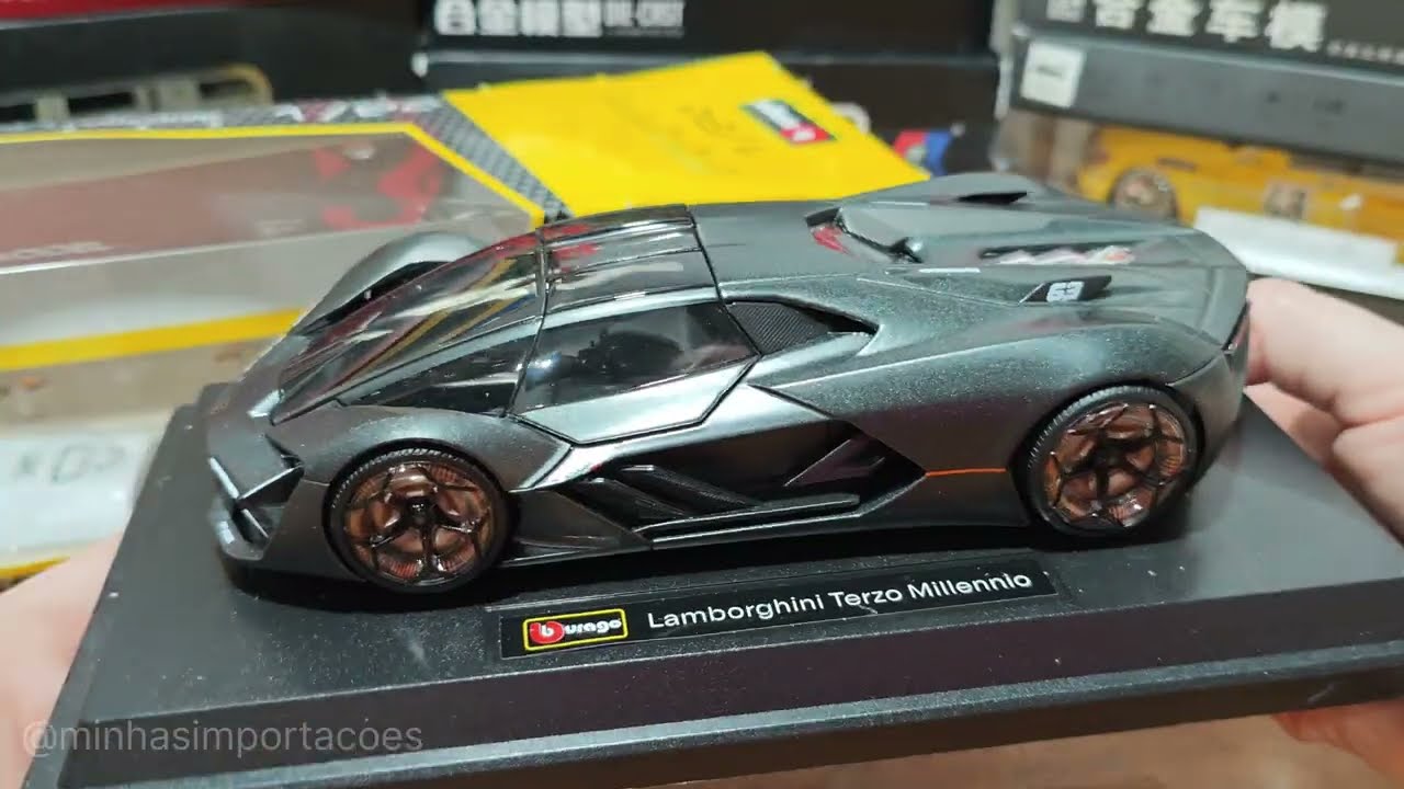 Lamborghini Terzo Millennio 1:24 Burago – A Lambo do Futuro em Miniatura! 