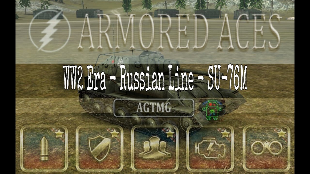 Armored Aces - Full SU-76M - WW2 Era - Russian TDs - Full HD Gameplay (1080p)