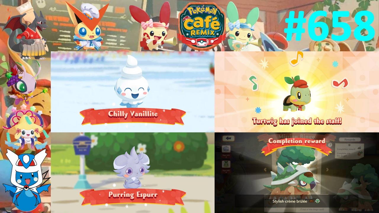 Давайте поиграем в Pokemon Cafe ReMix: Часть 658 - Приятная прохлада в воздухе