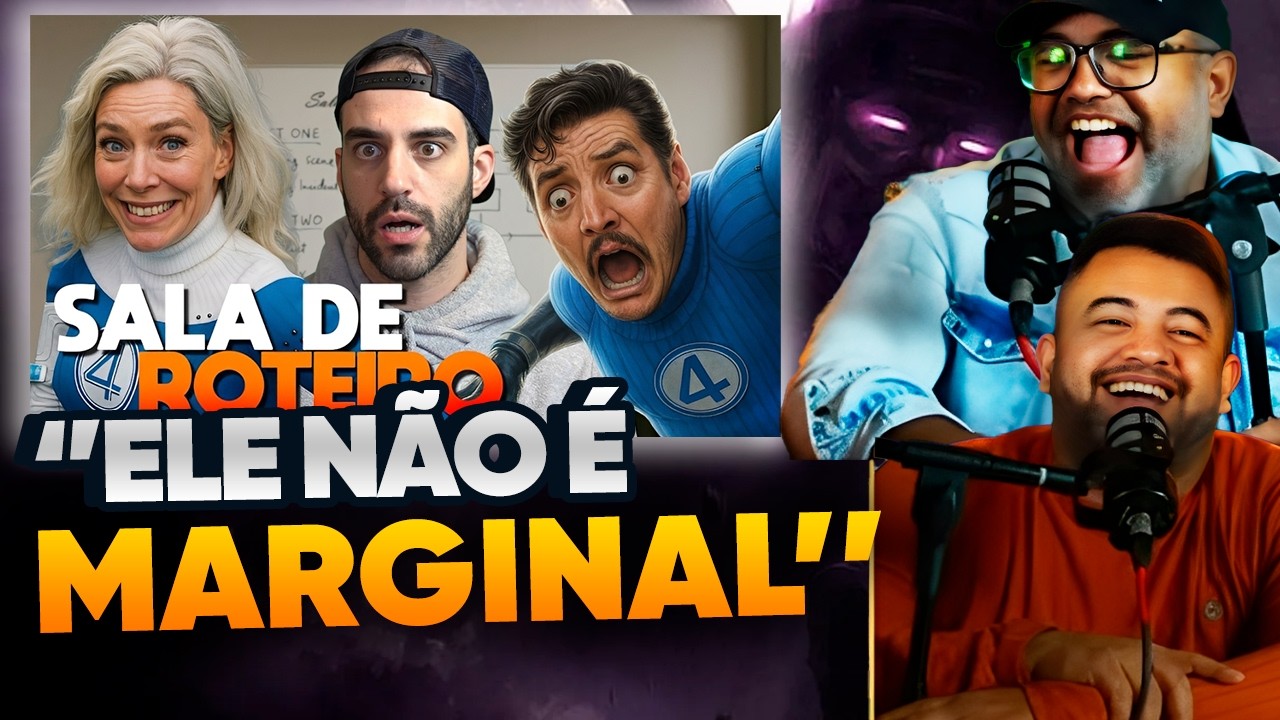 QUARTETO FANTÁSTICO VIRA CHACOTA NO PRIMEIRA FILA-REACT