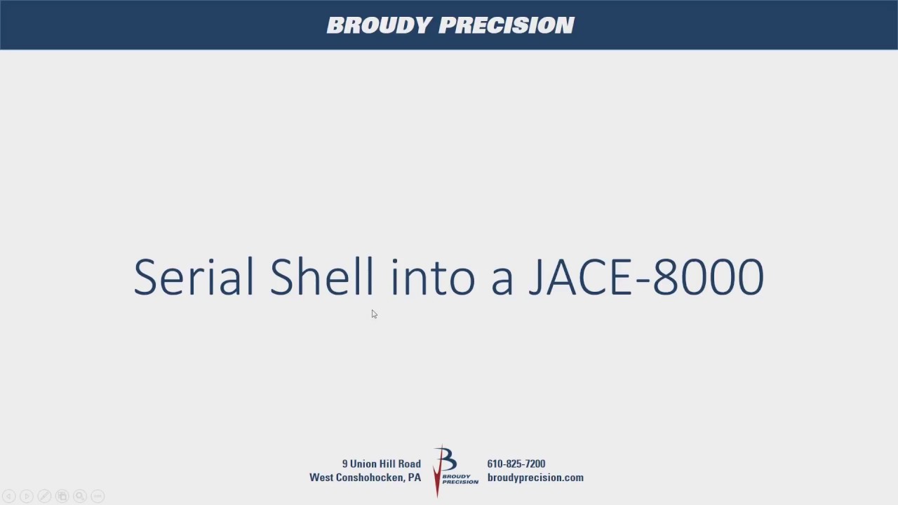 Jace 8000 Serial Shell