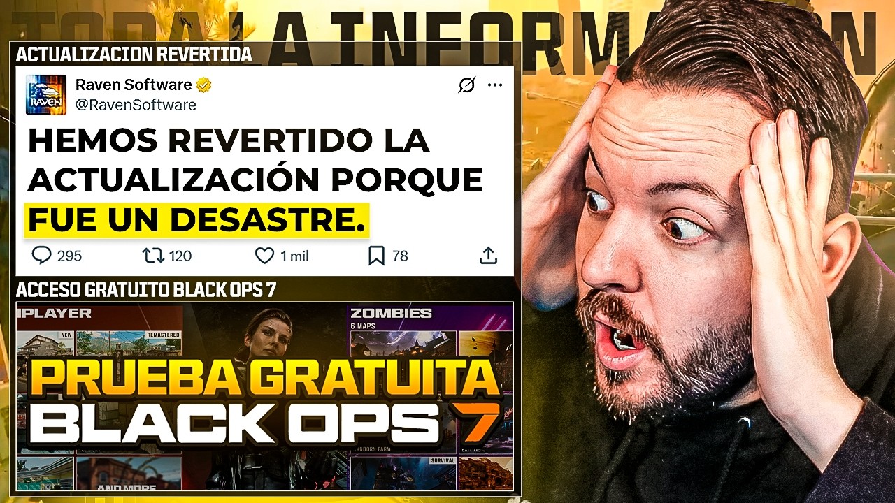 BO7 es GRATIS pero han REVERTIDO la nueva actualización