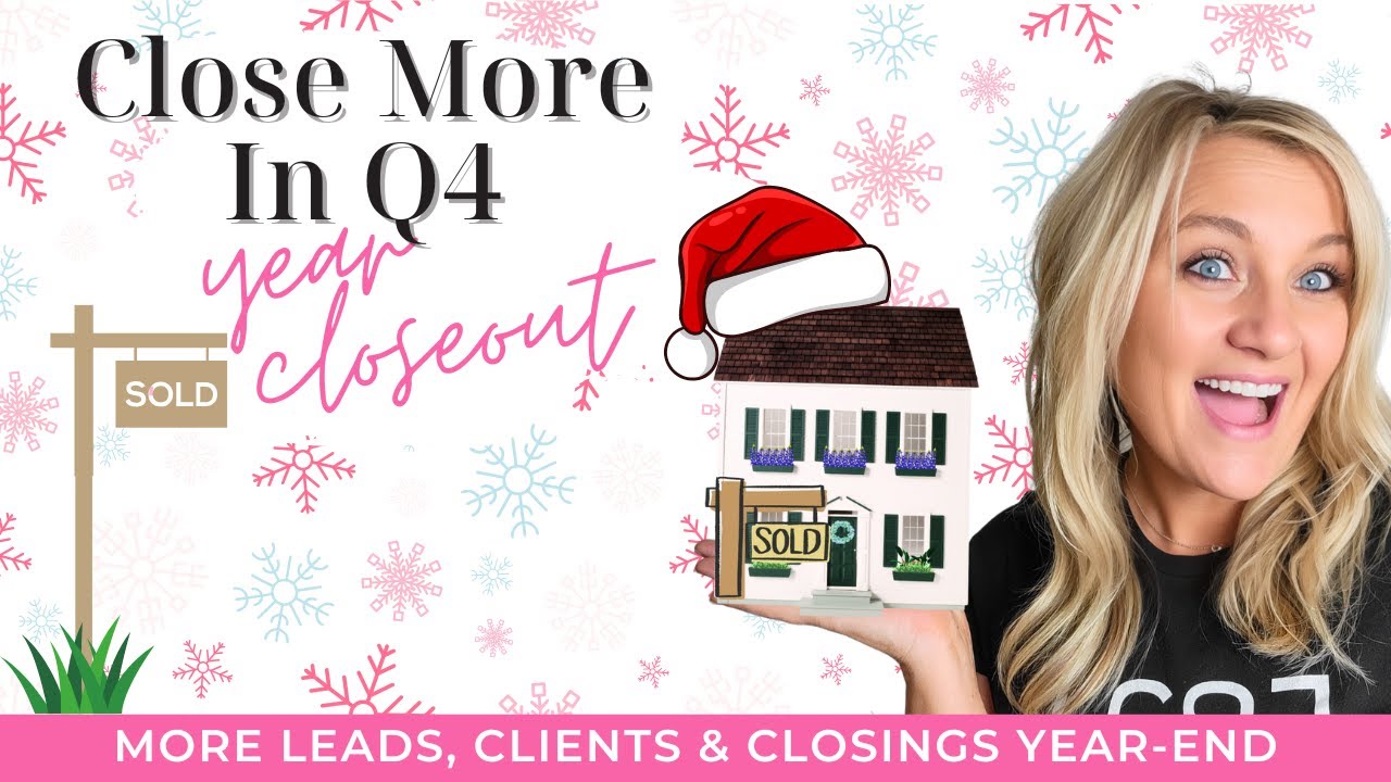 Top 3 Strategies For More Leads, Clients, and Closings Year End!✨🎄#agenttips #realtoradvice