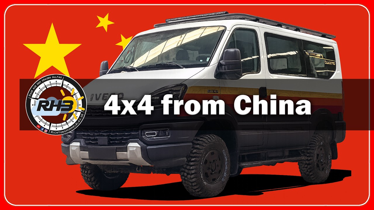 Perfekte Basis für den Busausbau IVECO Daily 4x4 – der Power-Transporter für Offroad & Abenteuer!