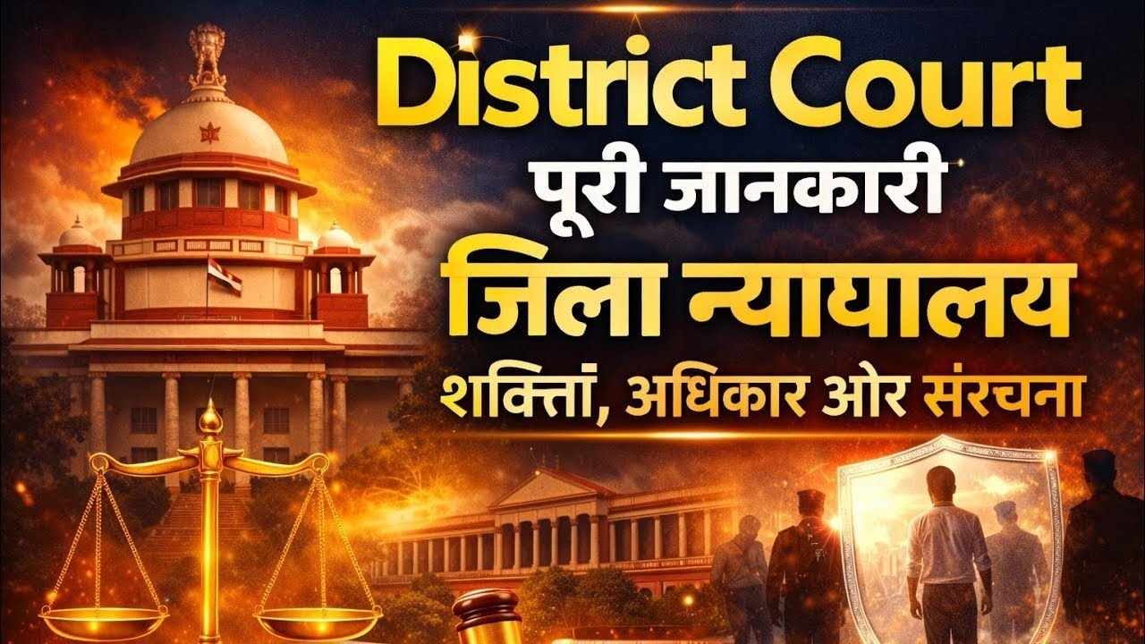 District Court | जिला न्यायालय – पूरी जानकारी (Hindi)