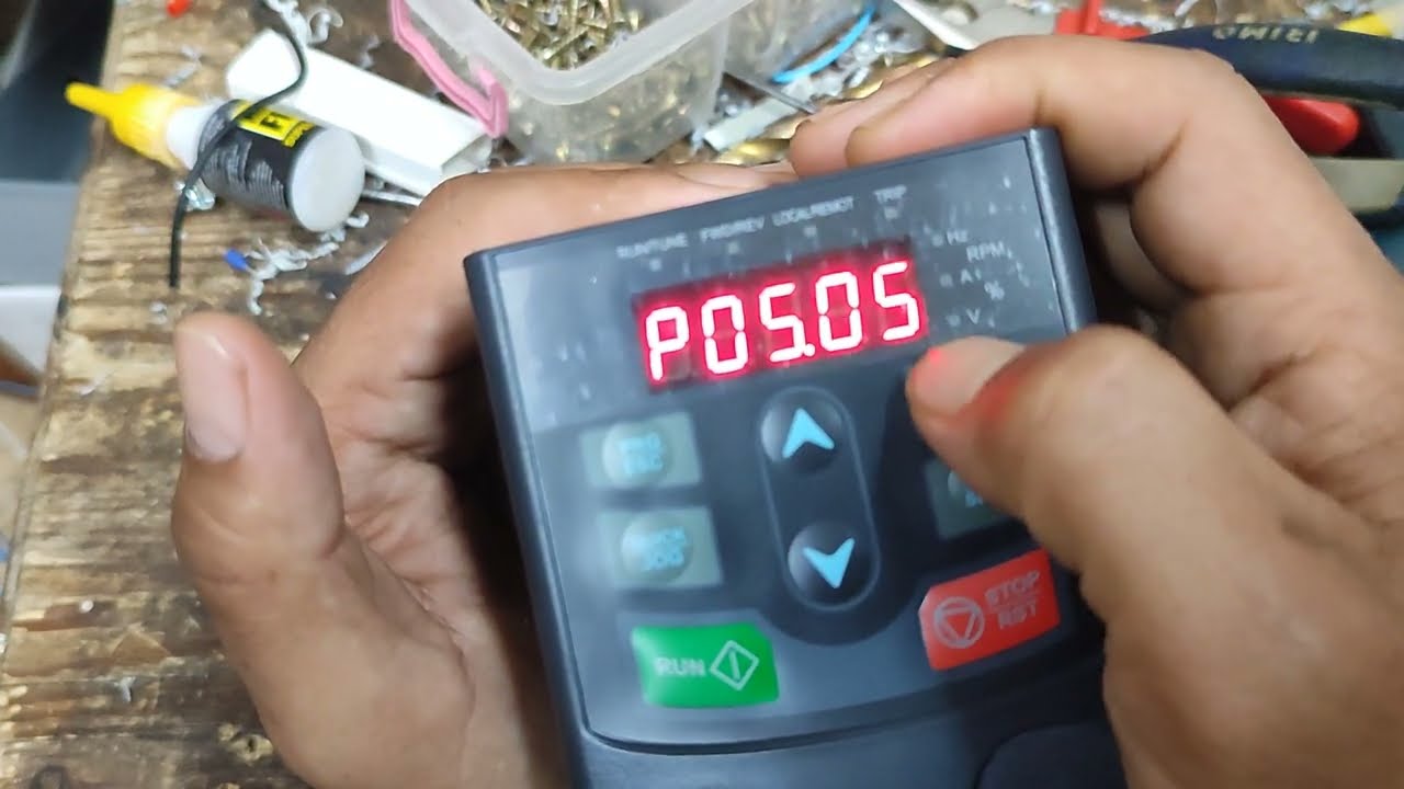 كيفاش نفرق بين محولات مونو فازي وتريفازي _برمجة محول invt_الحلقة الثانية