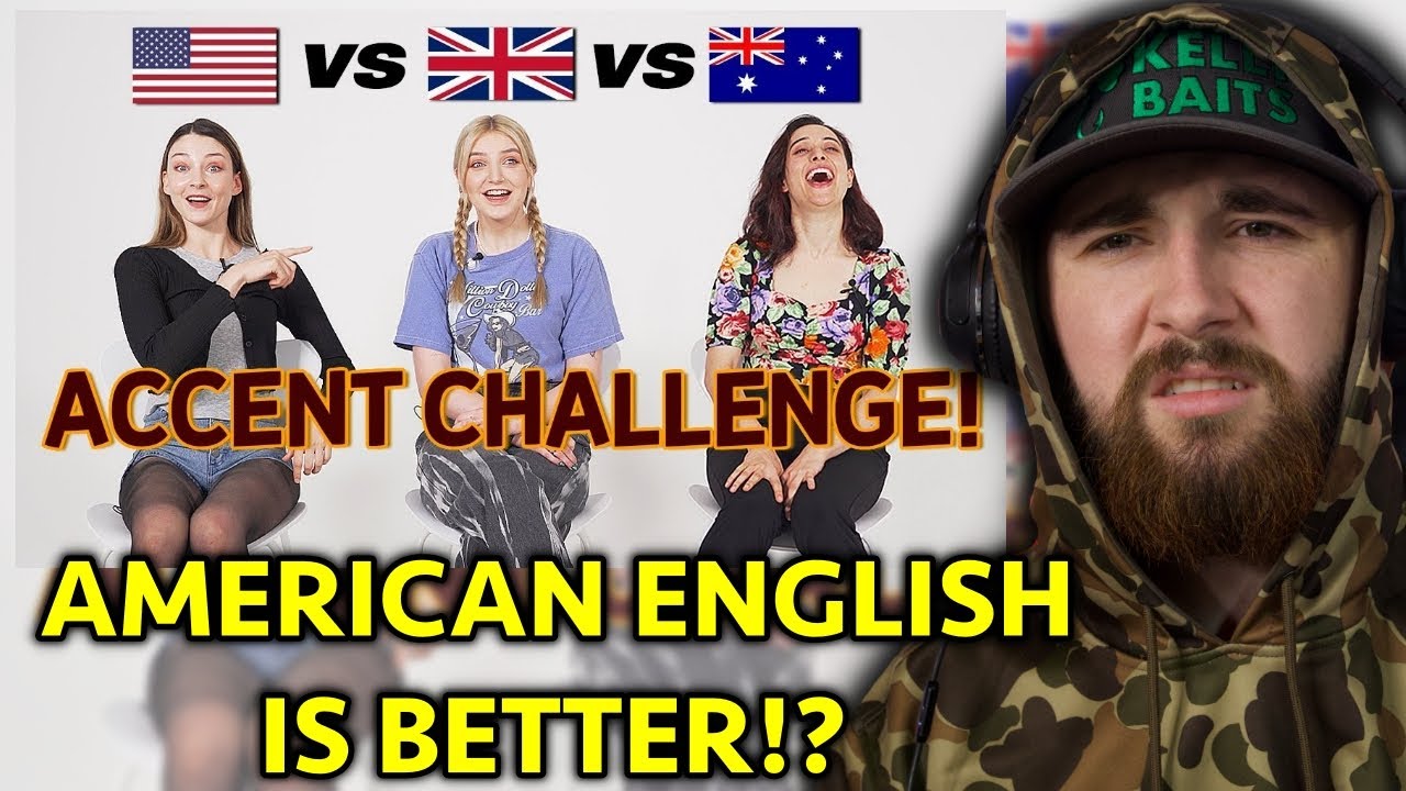 BRITISH vs AMERICAN vs Australian ENGLISH Differences! - American Reacts