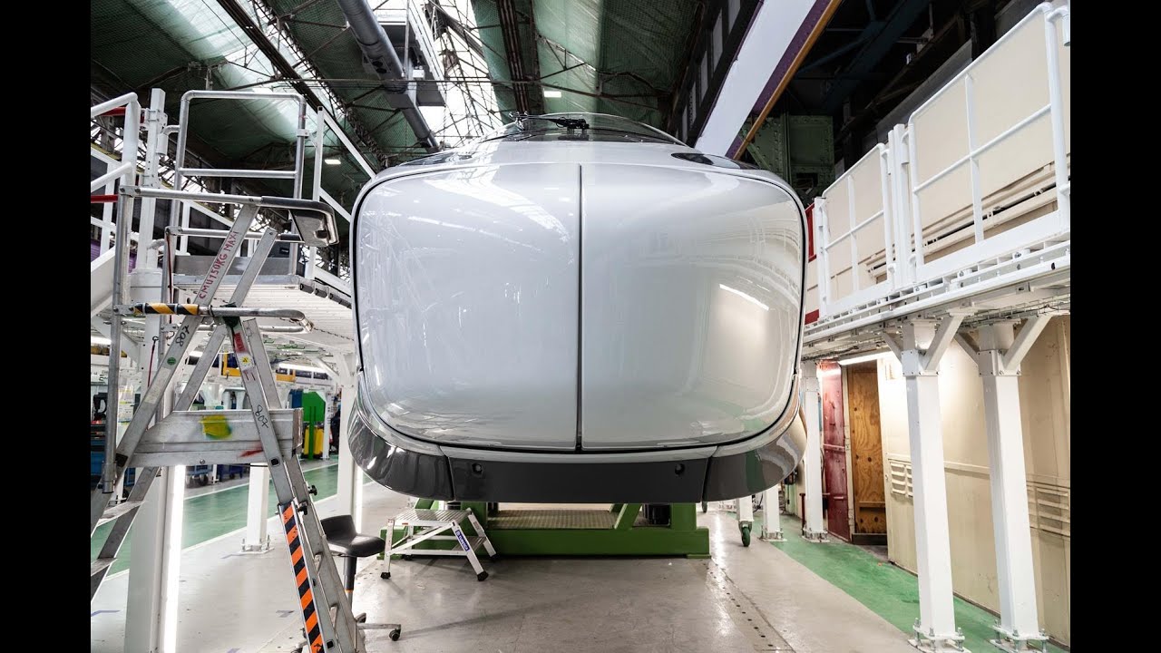 TGM M high speed train power car unveiled by Alstom and SNCF