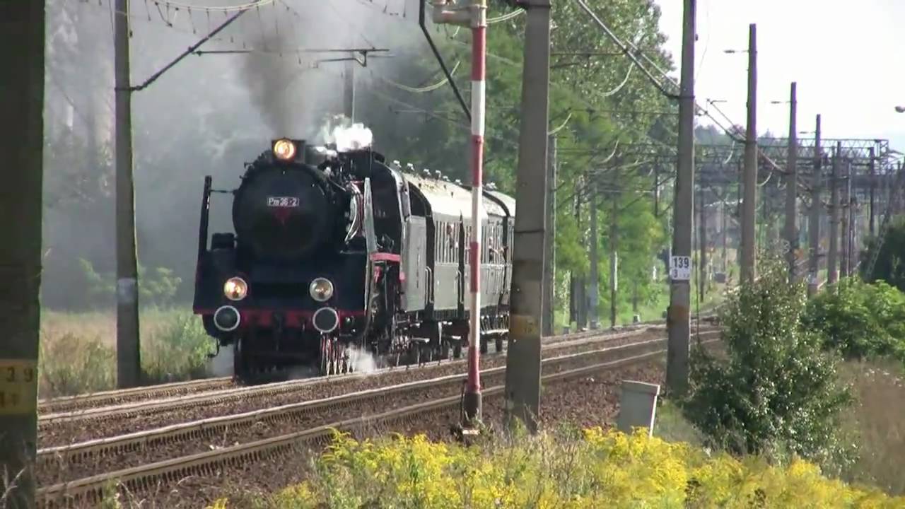 Steam trains in Nowa Sól (PL)