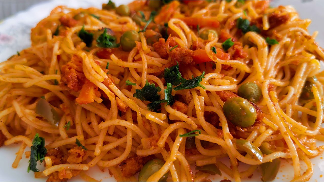 The Best Veggie Spaghetti You’ll Ever Make | Easy, Saucy & Delicious!