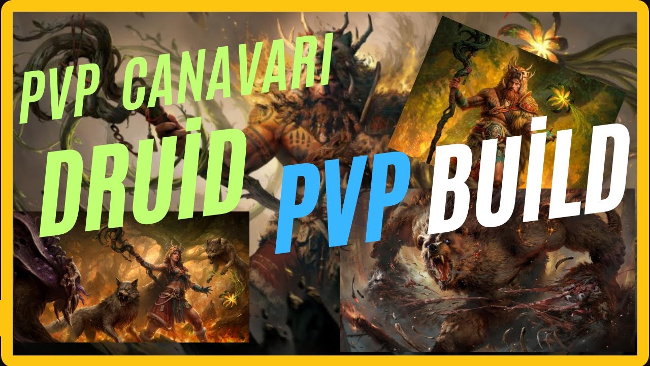 DRUİD PVP BUİLD - TANK (PVP CANAVARI)