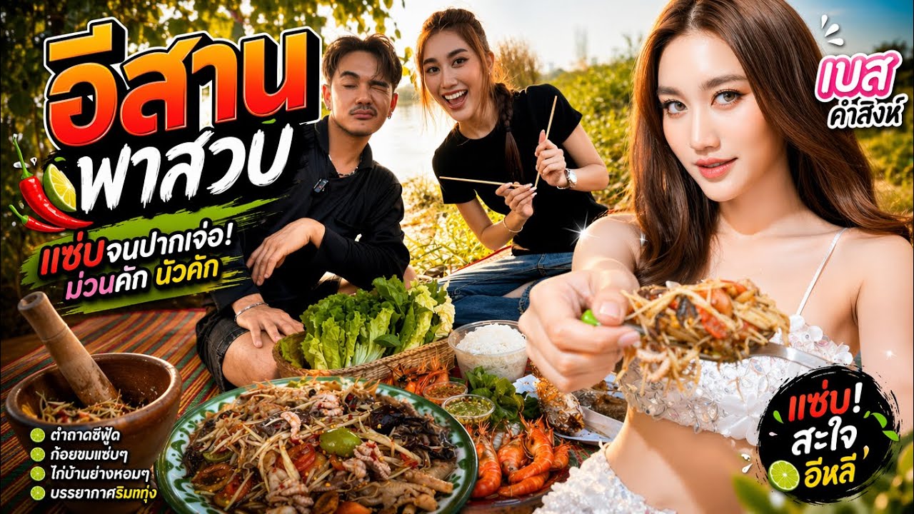 อีสานพาเลาะ Ep64 เบสคำสิงห์ พาสวบ