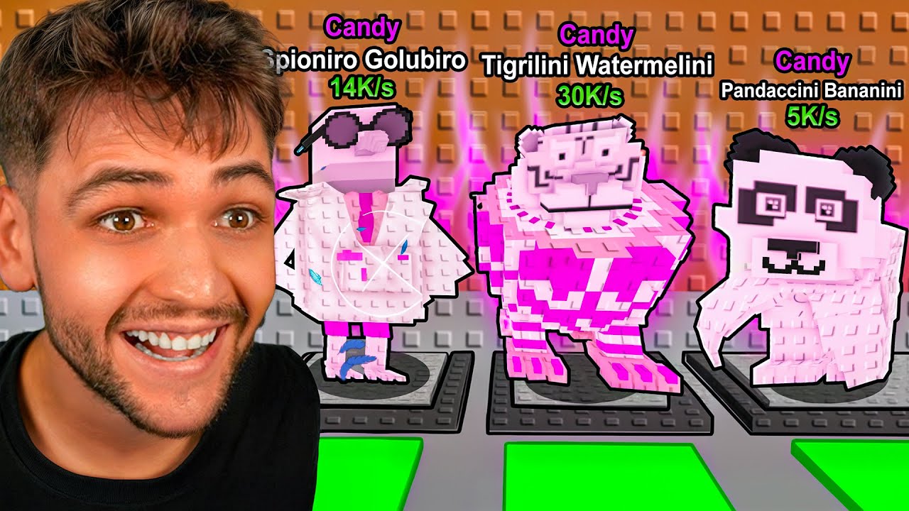 Παίζω πρώτη φορά STEAL A BRAINROT Roblox
