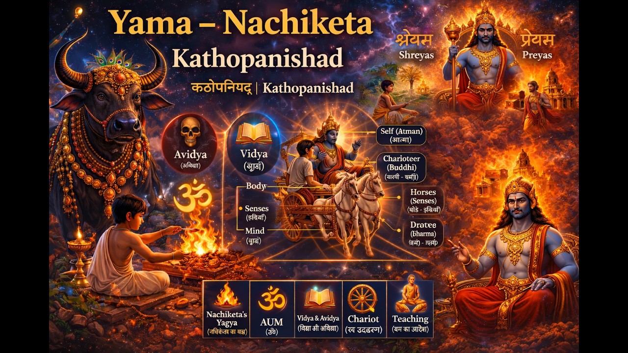 Antim Satya Yam ka Gyan |आत्मा का रहस्य | Secret of the Self |#hindi |#Nachiketa #kathaupanishad