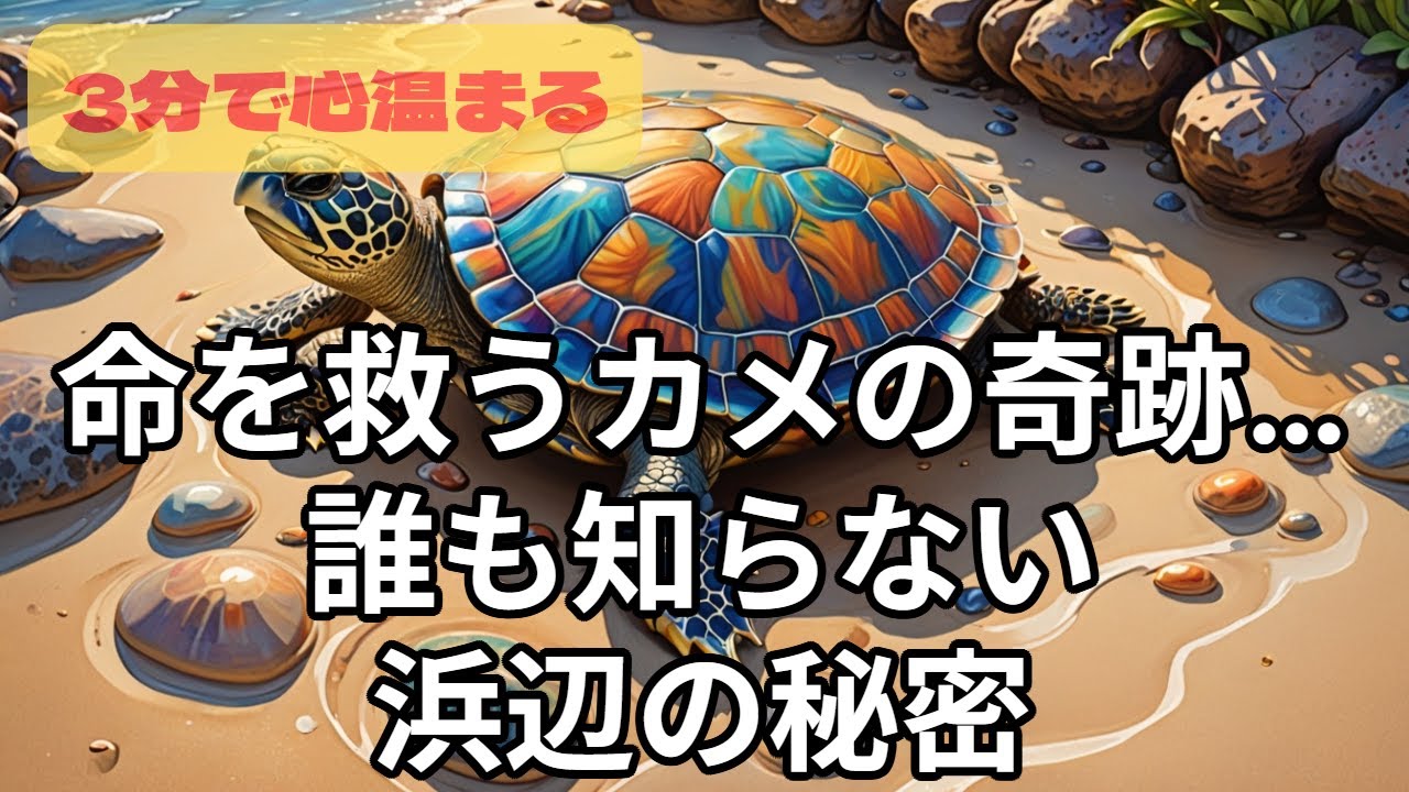 心温まる物語 ～潮だまりに残る影～