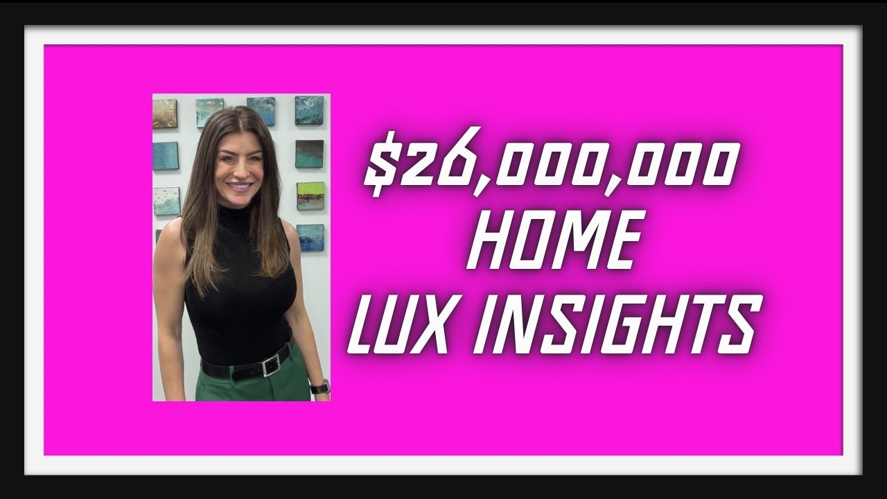 $26,400,000 HOME TOUR ~ Versace meets Liberace | And Luxury Real Estate Market Insights for 2026