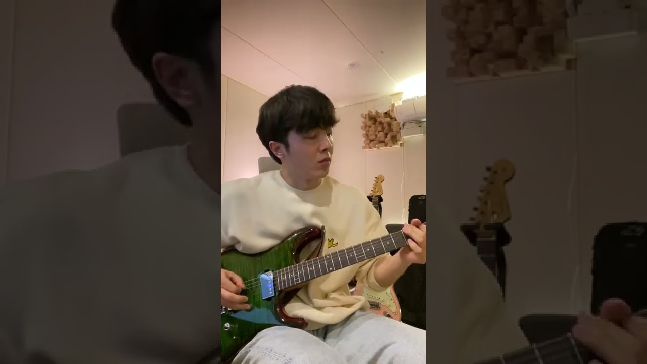 Dream Theater - Under a glass moon solo cover