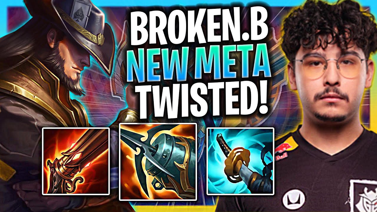 BROKEN BLADE PERFECT GAME WITH TWISTED FATE! | G2 Broken Blade Plays Twisted Fate Top vs Volibear!