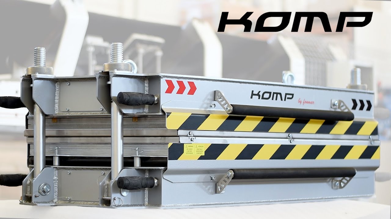 Komp - Prensa compacta, rápida y fácil de instalar.