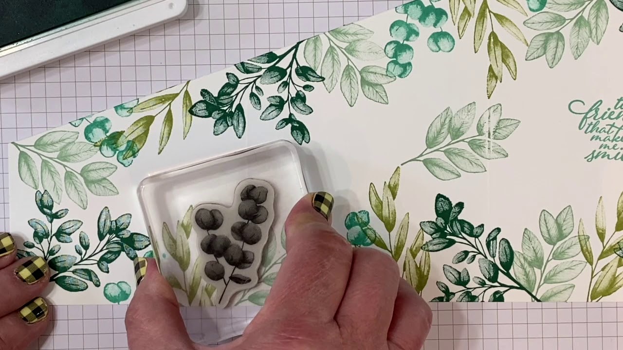 Forever Fern Fancy Fold Card